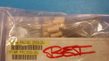 (5 PCS) 2500-28J API 1mH Unshielded Molded Inductor 88mA 16.5Ohm Max 5% Axial