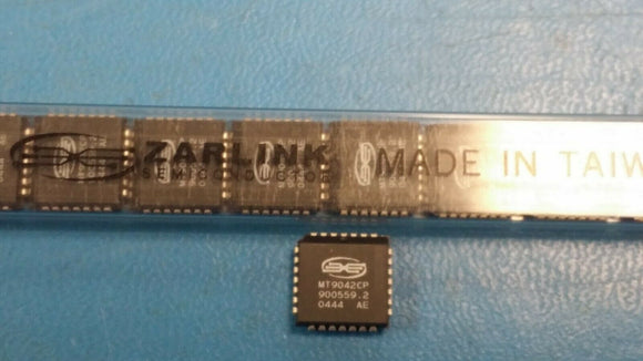 (10 PCS) MT9042CP ZARLINK Telecom Circuit, 1-Func, CMOS, PLCC28
