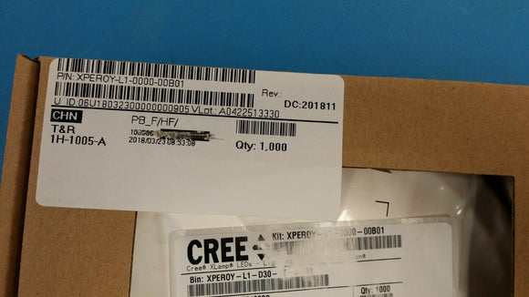 (1000) XPEROY-L1-0000-00B01 CREE Single Color Royal 500mW XLamp XP-E LED