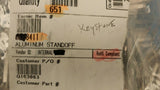 (5 PCS) 8411 KEYSTONE Standoff, 1/4 Hex, M-F, Threaded 4-40, Length 1.75
