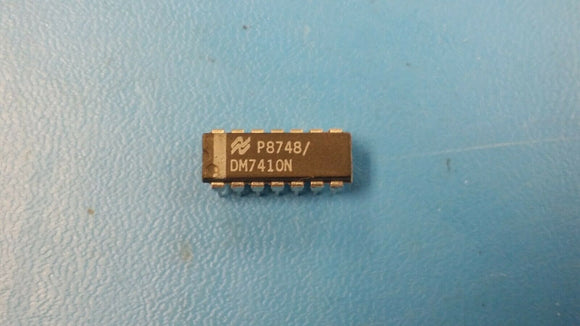 (2 PCS) DM7410N NSC NAND Gate 3-Element 3-IN Bipolar 14-Pin PDIP