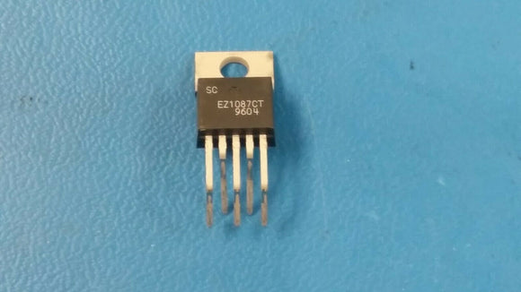 (1 PC) EZ1087CT-ADJ SEMTECH LDO Adj. Voltage Regulator IC 1 Output 5A TO-220-5