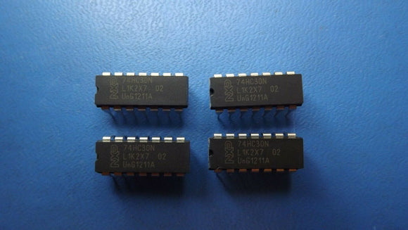 (19pcs) 74HC30N NXP 1-Func, 8-Input, CMOS, PDIP14