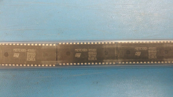 (1 PC) M27C1001-45XB1 OTP EPROM 128KX8 (1MB) 45ns CMOS DIP32