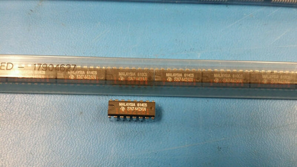 (1 PC) SN7442AN Decimal Decoder/Driver TTL/H/L Series Inverted Output TTL PDIP16