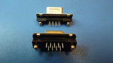 (2PCS) 2-5747706-0 HD20 Series 9 Position Straight Socket Board Mount D-Sub Conn