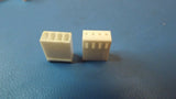 (20 PCS) 10-11-2043 MOLEX Connector Housing RCP 4 POS 2.54mm Crimp