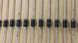 (10PC) R1800F-T RECTRON Standard Recovery Rectifiers 500mA 1800V 500ns DO41 ROHS