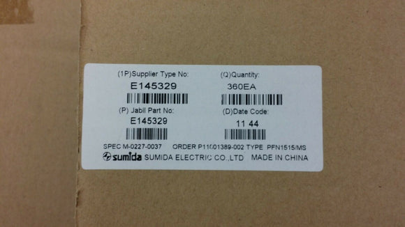 (25 PCS) PFN1515/MS-E145329 SUMIDA EMC CHOKE COIL 4.5µH ±10% 10A ROHS