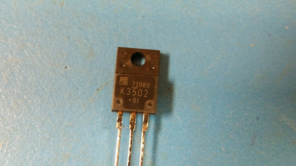 (10 PCS) 2SK3502-01MR FUJI Power FET 12A 600V 0.75ohm N-Channel TO-220AB ROHS