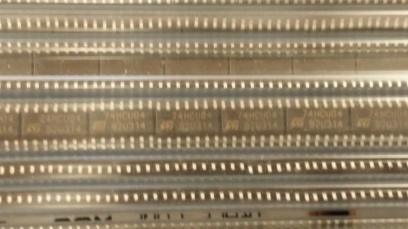 (10 PCS) M74HCU04M1R ST MICRO HEX INVERTER 6CH 6-INP 14SOIC