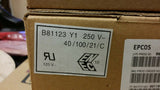 (5 PCS) B81123C1222M EPCOS 2200pF Film Capacitor 500V Polypropylene (PP) Radial