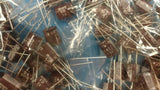 (50 PCS) EKZE350ELL221MJC5S Electrolytic Cap 220UF 35V 20% Radial 105°C ROHS