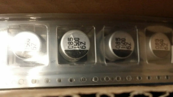 (10PC) NACZ152M6.3V10X10.5TR13F Cap Aluminum 1500uF 6.3V 20% (10 X 10.5mm) 105°C