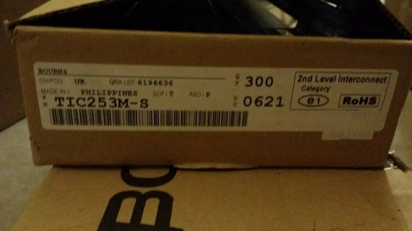 (10 PCS) TIC253M-S BOURNS TRIAC Standard 600V 20A Through Hole SOT-93 ROHS