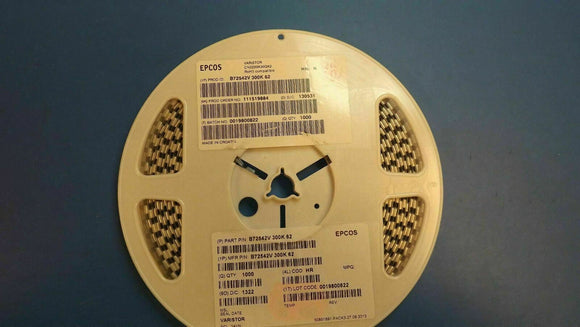 (100 PCS) B72542V300K62 Varistor MLV 30VAC/38VDC 1200A 47V 2220 SMD