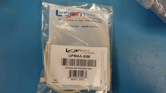 (1 PC) UPMAA-05M L-COM CA USB-A PNL/USB-AM 0.5 MTR