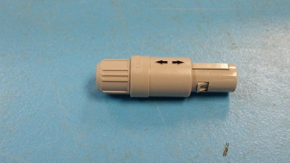 (1 PC) PAG.M0.5GL.AC39G LEMO 5 Position Circular Conn Plug, Male Pins Solder Cup