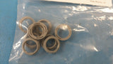 (3 PCS) PKG.220.UG LEMO Connector Nut, Front Gray