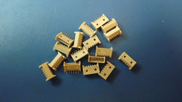 (17PCS) 053048061 MOLEX CONN HEADER R/A 6POS 1.25MM