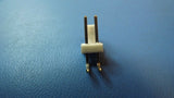 (14PCS) 640389-2 CONN HEADER R/A 2POS 3.96MM