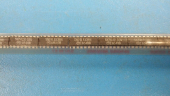 (10 PCS) SN74LS139N MOT Decoder/Driver, TTL, PDIP16