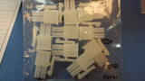 (10) 39-01-3022 MOLEX Conn Housing F 2 POS Crimp ST Cable Mount Mini-Fit Jr™ Bag