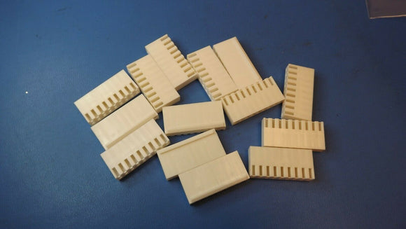 (10pcs) 640250-9 CONN RECEPT 9 POS W/RAMP SL-156