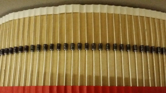 (10 PCS) P4KE6.8A LITTELFUSE 10.5V Clamp 39A Ipp Tvs Diode DO-204AL (DO-41)