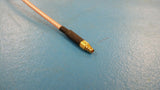 RG316/MMCX RCA MALE to MMCX MALE Coax RF Cable 12" USA MADE (RG316/MMCX-12')