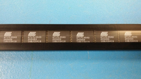 (10 PCS) AT17LV040-10BJC ATMEL IC SRL CONFG EEPROM 4M LV 44PLCC
