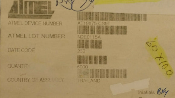 (10pcs) AT25128N-10SI EEPROM Memory IC 128Kb (16K x 8) SPI 3MHz 8-SOIC
