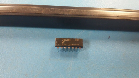 (100pcs) 74S08PC AND Gate, TTL, PDIP14