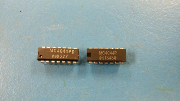(1pcs) MC4044P / CD4044BE PHASE/FREQUENCY DETECTOR, 14 Pin, Plastic, DIP