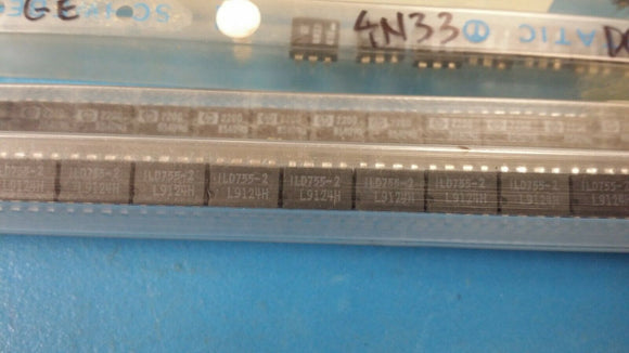(1pcs) ILD755-2 Dual Channel 60 V 5300 Vrms Phototransistor Optocoupler - DIP-8