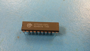 (1pc) CY7C168-25PC Static RAM, 4Kx4, 25ns, 20 Pin, Plastic, DIP