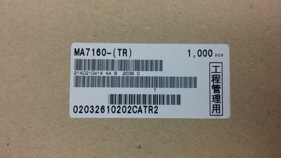 (100pcs) MAZ7160(MA7160-TR), Zener Diode, 16.2V V(Z), 5.56%, 0.8W