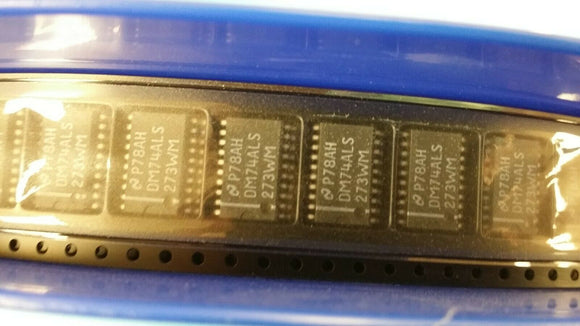 (10 PCS) DM74ALS273WMX NSC IC FF D-TYPE SNGL 8BIT 20SOIC Wide Body