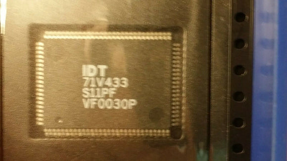 (2 PCS) IDT71V433S11PF IDT Cache SRAM 3.3V 1M-Bit 32K x 32 11ns 100-Pin TQFP