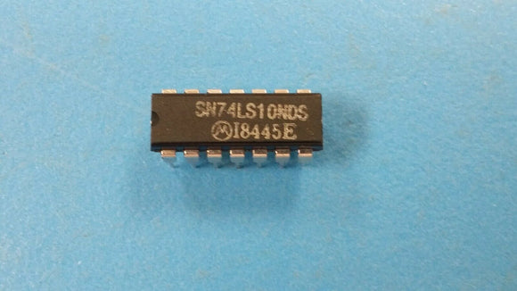 (1pc) SN74LS10NDS NAND Gate, LS Series, 3-Func, 3-Input, TTL, PDIP14