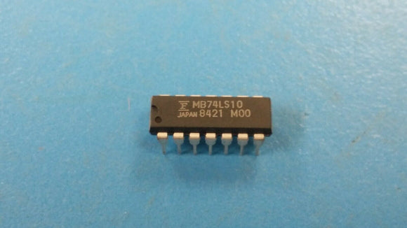 (11pcs) MB74LS10P NAND Gate, LS Series, 3-Func, 3-Input