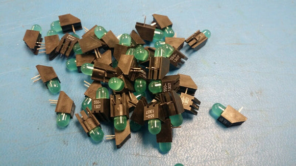 (10pcs) 550-1307 LED Uni-Color Green 565nm 2-Pin