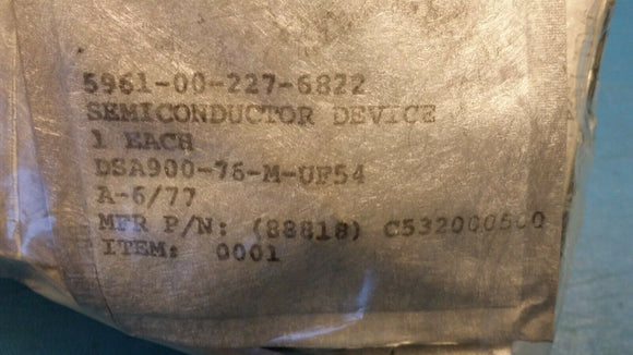 (1pc) 5961-00-227-6822(C532000500) Transistor