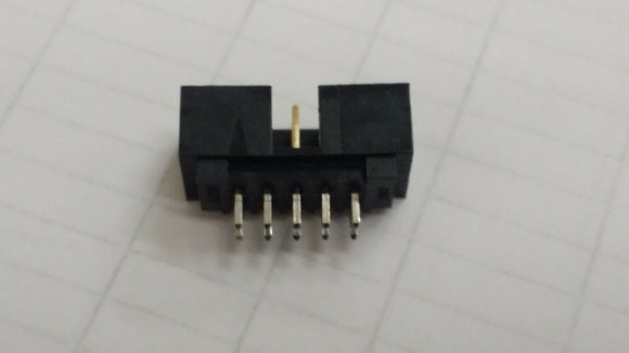 (2 PCS) 70246-1024 Conn Shrouded Header HDR 10 POS 2.54mm Solder ST Thru-Hole