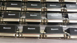 (1 PC) MST25S/25S-BNJ15 CONNECTOR D SUB FEMALE OVER FEMALE STACKED R/A T/H