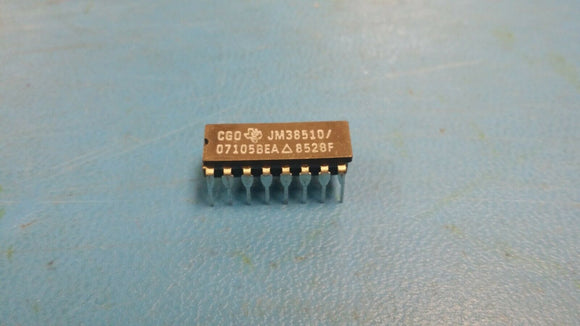 (1pc) JM38510/07105BEA Flip Flop D-Type Bus Interface Pos-Edge 1-Element 16-Pin