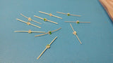 (10 PCS) HLMP-6505 LED Uni-Color Green 565nm 2-Pin ROHS