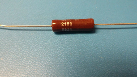 (2 PCS) KS14603-L1AD215 OHMITE/WE, WIREWOUND RESISTOR 5W, 215 OHMS, AXIAL LEAD