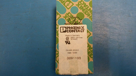 (10pcs) 1790458 TERM BLOCK 1POS SIDE ENTRY PCB