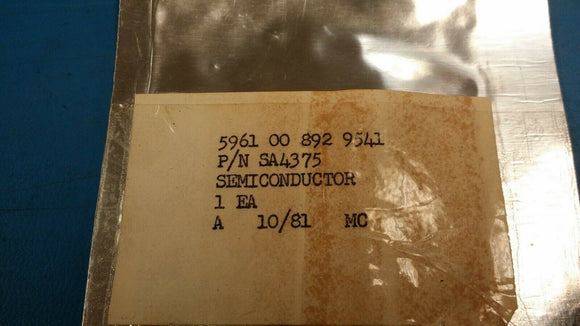 (10pcs) SA4375 5961-00-892-9541 Semiconductor Semtech